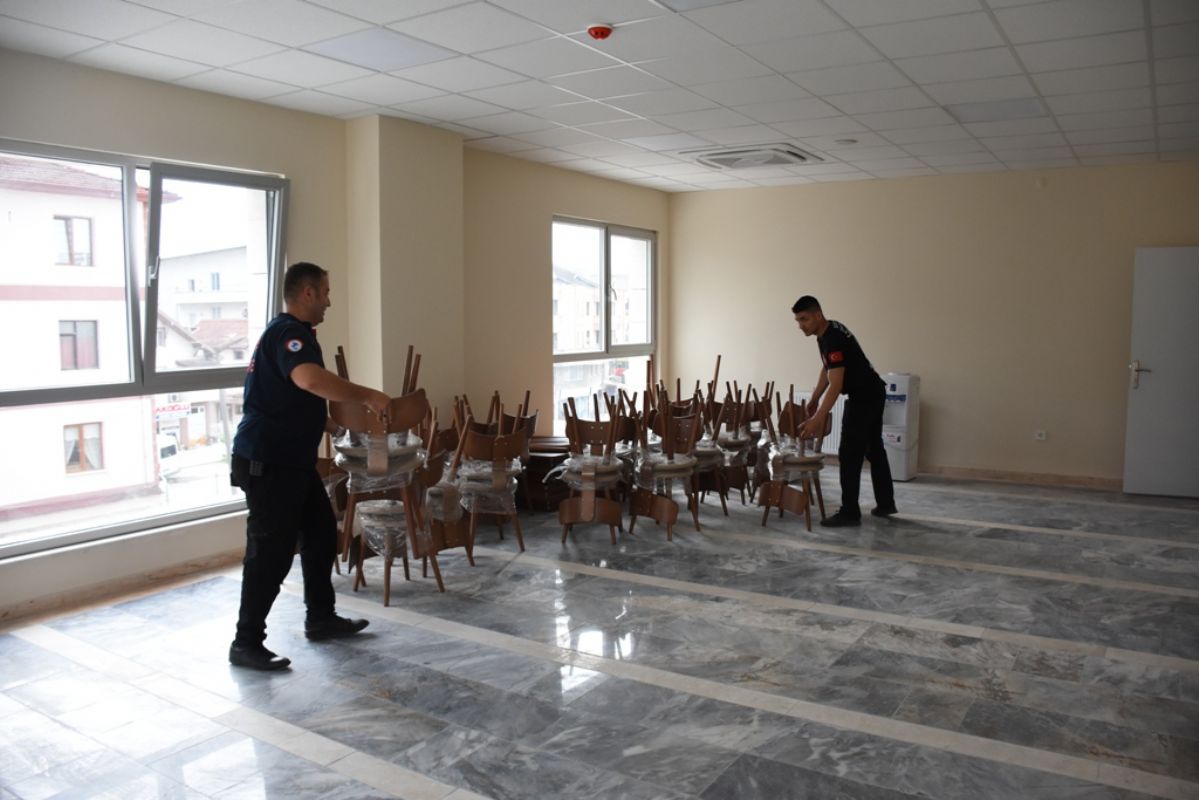 İTFAİYE YENİ BİNASINDA HİZMET VERECEK