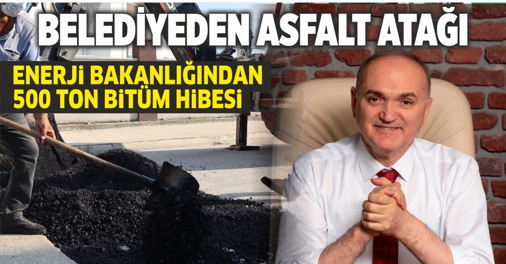 BELEDİYEDEN ASFALT ATAĞI