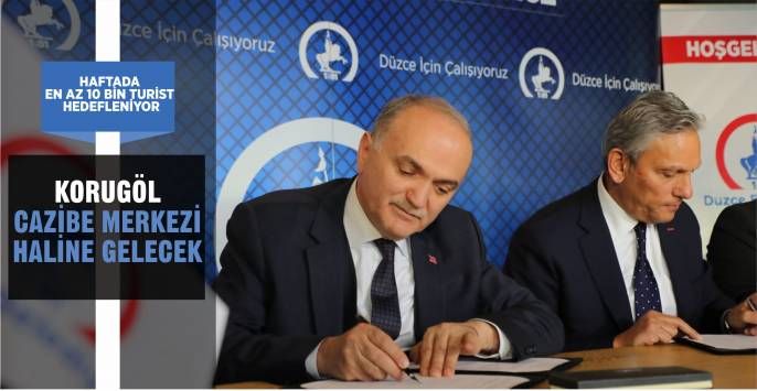 KORUGÖL TURİZME KAZANDIRILIYOR